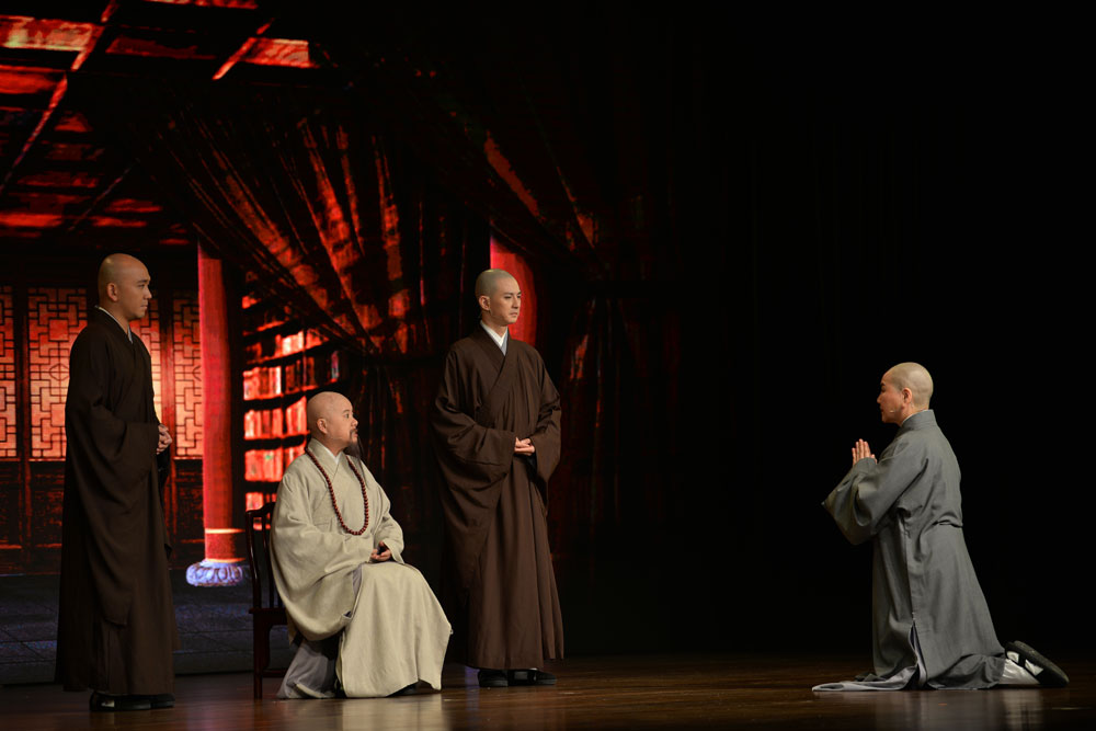 Chan Master Hui Si expounded the chapter of “Happily Dwelling Conduct” from the Lotus Sutra to Master Zhizhe and taught him to enter “The Lotus Samadhi”, which he managed to attain in just 14 days. (Photo by Chai Yu Leong) 